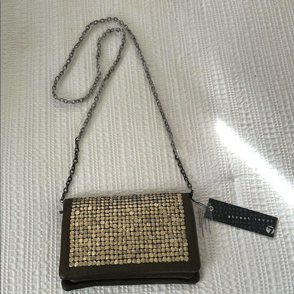 Olive and Gold Women's Bag